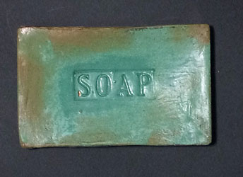 handmade unique ceramic soap dish
